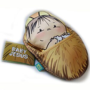 regalo religioso para niños baby jesus almohada muñeco